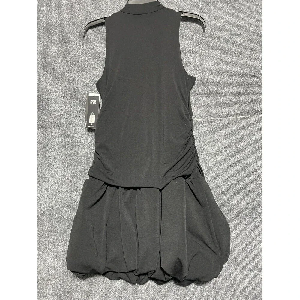 Madden NYC Dress Women's Size M Black Bubble Skirt New - Picture 9 of 10